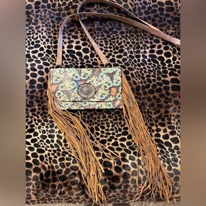 Western Fringe purse handmade
